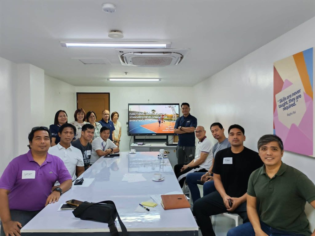 Tesda NSCOA Basketball Coach Course Development with Ed Cordero, Frankie Lim, Ryan Reyes, Jerry Codinera, Eric Gonzales, Allan Maronilla, Sherwin Yanzy Enriquez